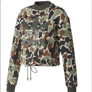 Adidas Camo Crew Neck